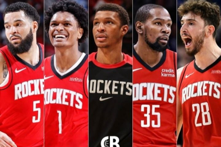 什么水平？火箭双向名额满了🚀14+3名单：杜兰特+申京+阿门领衔