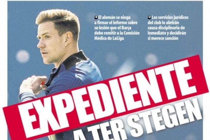 撕破脸！世体：特狮拒绝授权提交医疗报告，巴萨准备对其内部处分